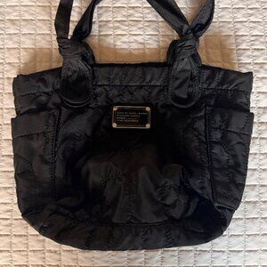 Black Quilted Nylon MARC BY MARC JACOBS Mini Tote